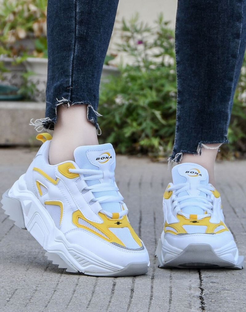 Fede Dames Sneaker - Geel