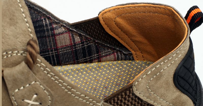 Fede Heren Loafers Casual Schoenen - Kaki
