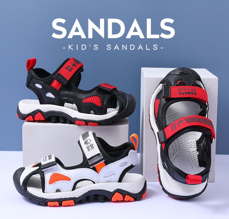 Feder Jongens Mode Sandaal - Wit