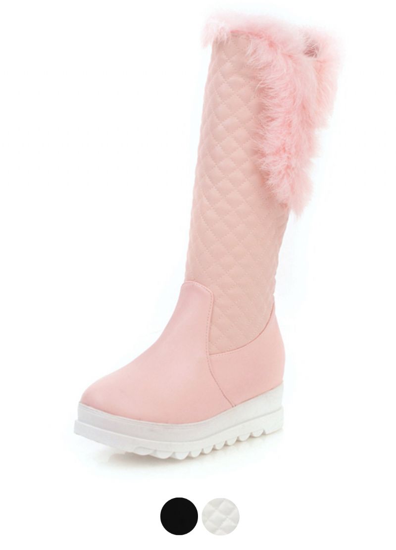 Fedora Dames Warme Sneeuwlaarzen