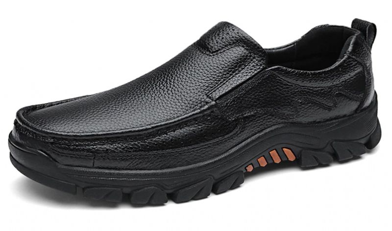Feidi Heren Loafers Casual Schoenen - Zwart