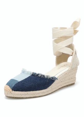 Felipa Dames Wedge Lage Hakken Sandalen