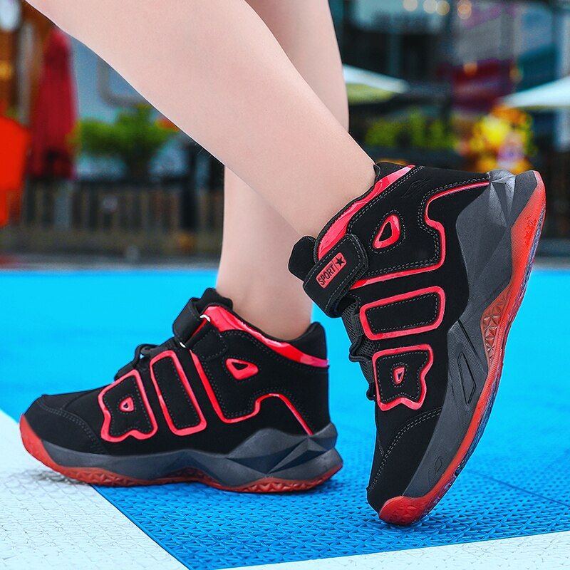 Fenti Jongens Basketbalschoenen - Rood
