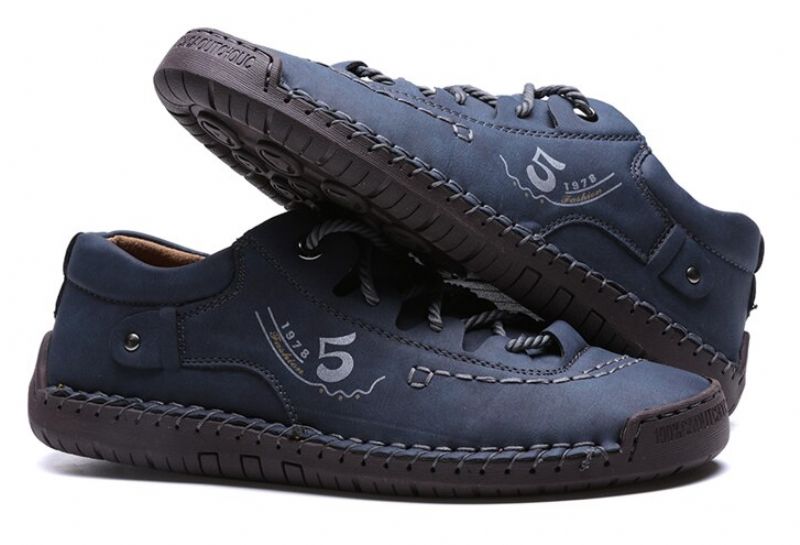 Ferber Heren Loafers Casual Schoenen - Zwart