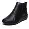 Zwart met bont