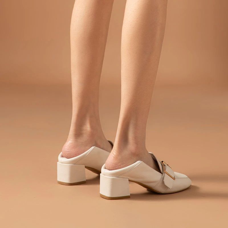 Fercha Dames Pumps Schoenen - Beige