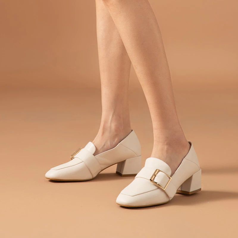 Fercha Dames Pumps Schoenen - Beige