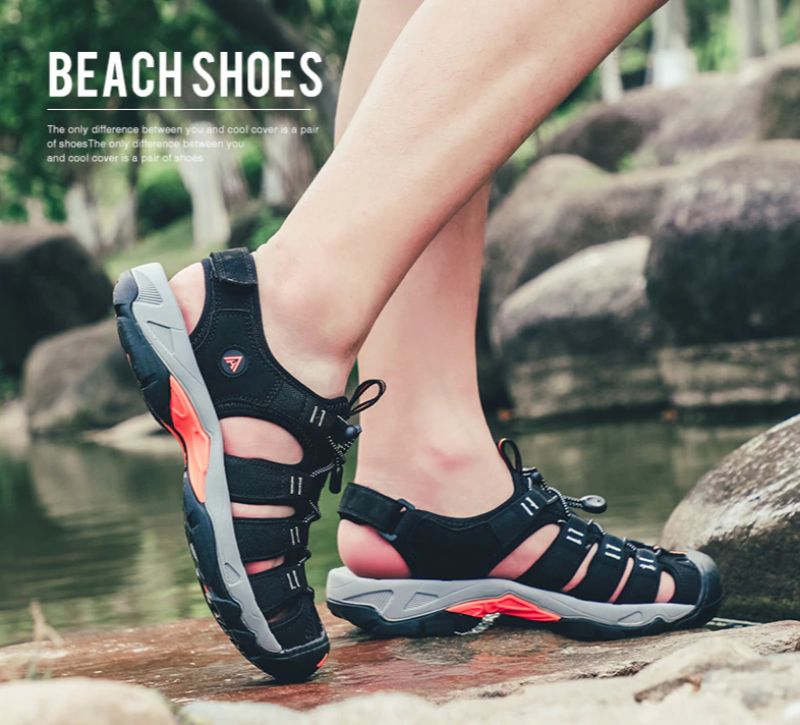 Fernand Heren Zomer Sandalen - Groen