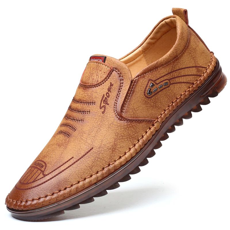 Fernando Heren Loafers Casual Schoenen - Bruin