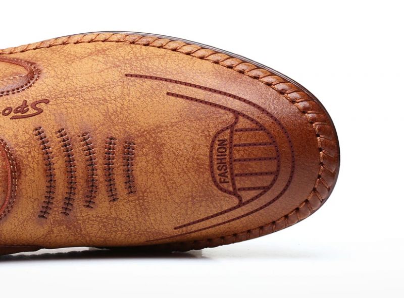 Fernando Heren Loafers Casual Schoenen - Bruin