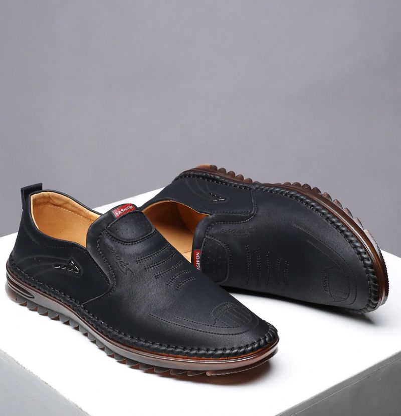 Fernando Heren Loafers Casual Schoenen - Bruin