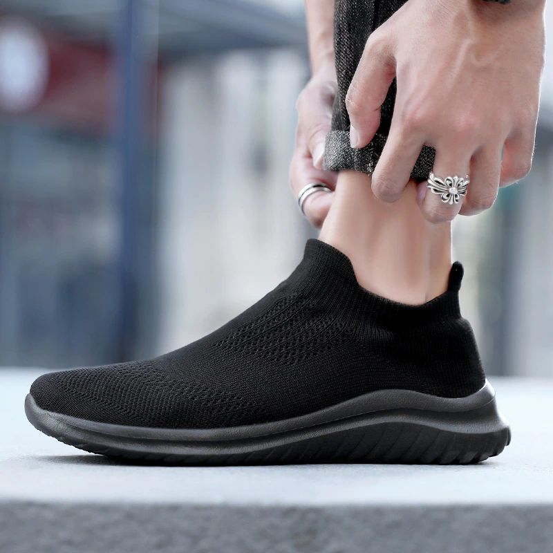 Ferney Heren Slip-on Sneaker - Kaki