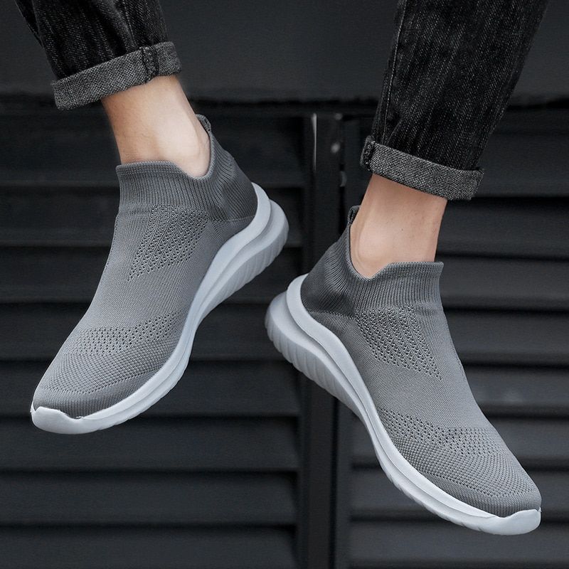 Ferney Heren Slip-on Sneaker - Kaki