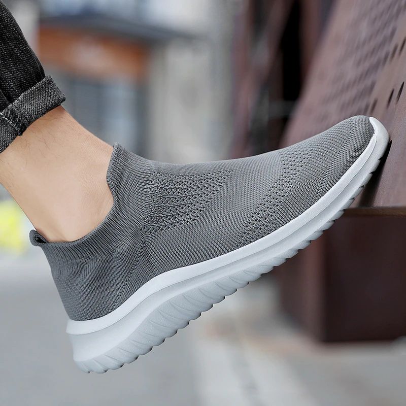 Ferney Heren Slip-on Sneaker - Kaki