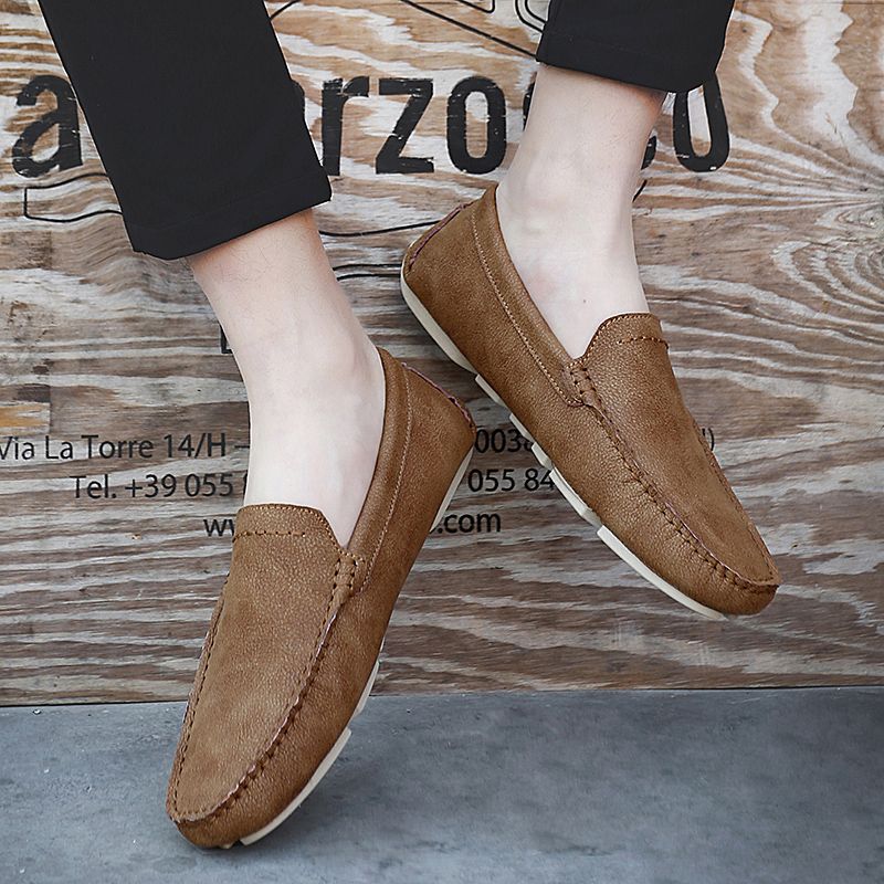 Ferrero Heren Loafers Klassieke Schoenen - Khaki