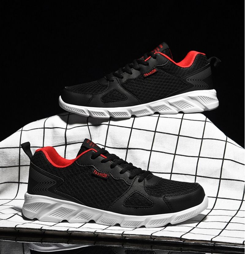 Feryin Heren Mode Sneakers - Rood