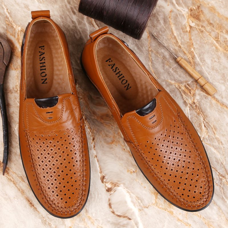 Figuer Heren Loafers Casual Schoenen - Zwart