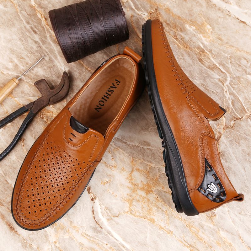 Figuer Heren Loafers Casual Schoenen - Zwart