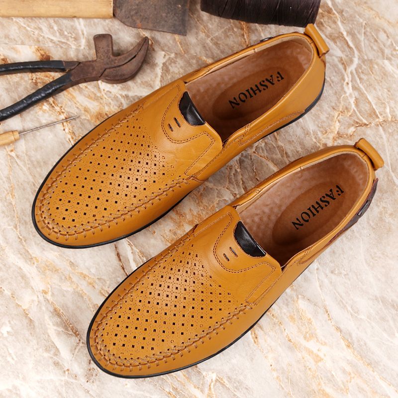 Figuer Heren Loafers Casual Schoenen - Zwart