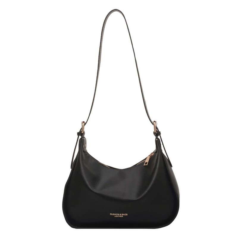 Filipo Dames Designer Leren Handtas - Zwart