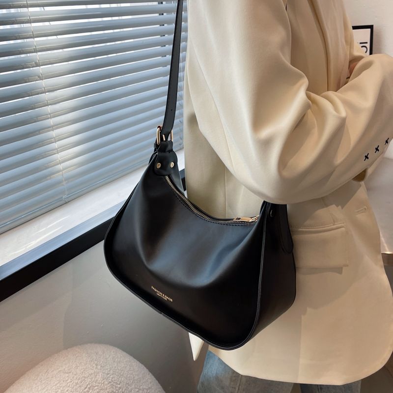 Filipo Dames Designer Leren Handtas - Zwart