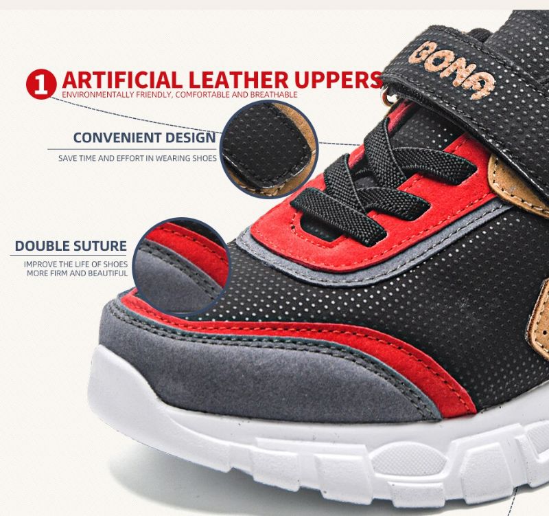 Fisher Jongens Casual Sneaker - Rood