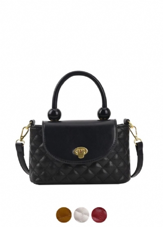 Fitty Dames Gewatteerde Leren Handtas
