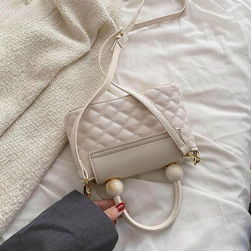 Fitty Dames Gewatteerde Leren Handtas - Zwart