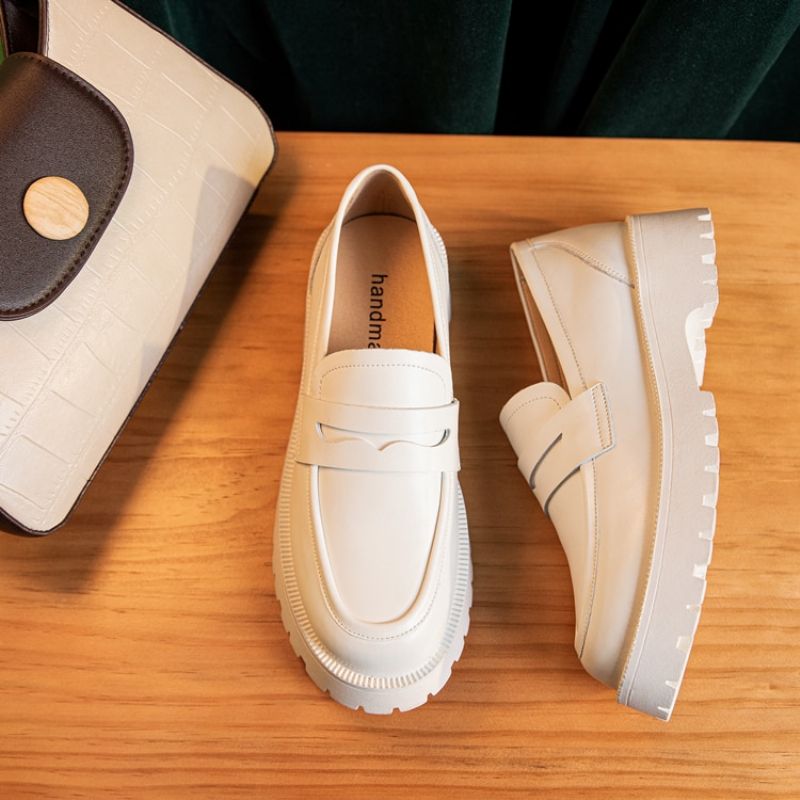 Flavia Loafer Schoenen Voor Dames - Beige
