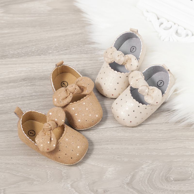 Fledida Baby Meisjes Platte Schoenen - Bordeauxrood