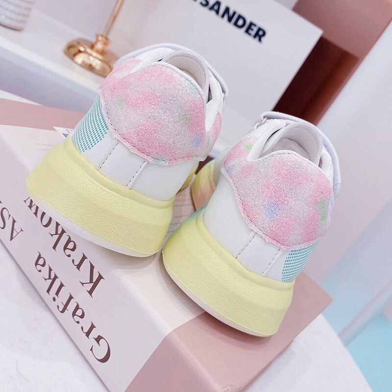 Fleur Casual Sneaker Voor Meisjes - Roze