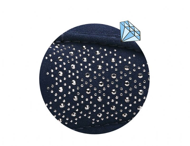 Fleur Dames Platform - Blauw
