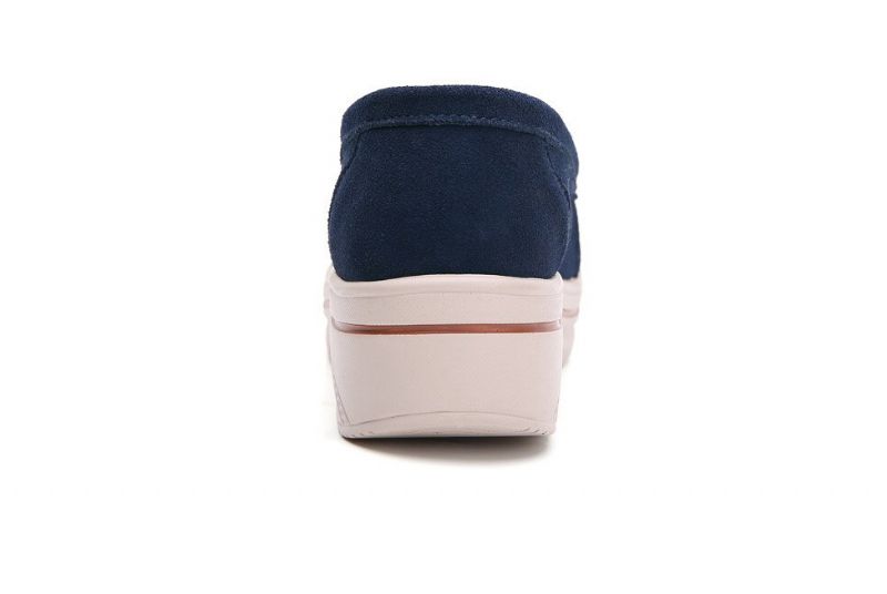 Fleur Dames Platform - Blauw