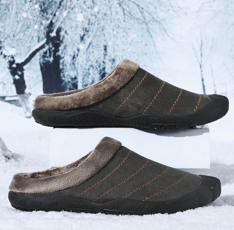 Flofi Heren Winter Slipper - Blauw
