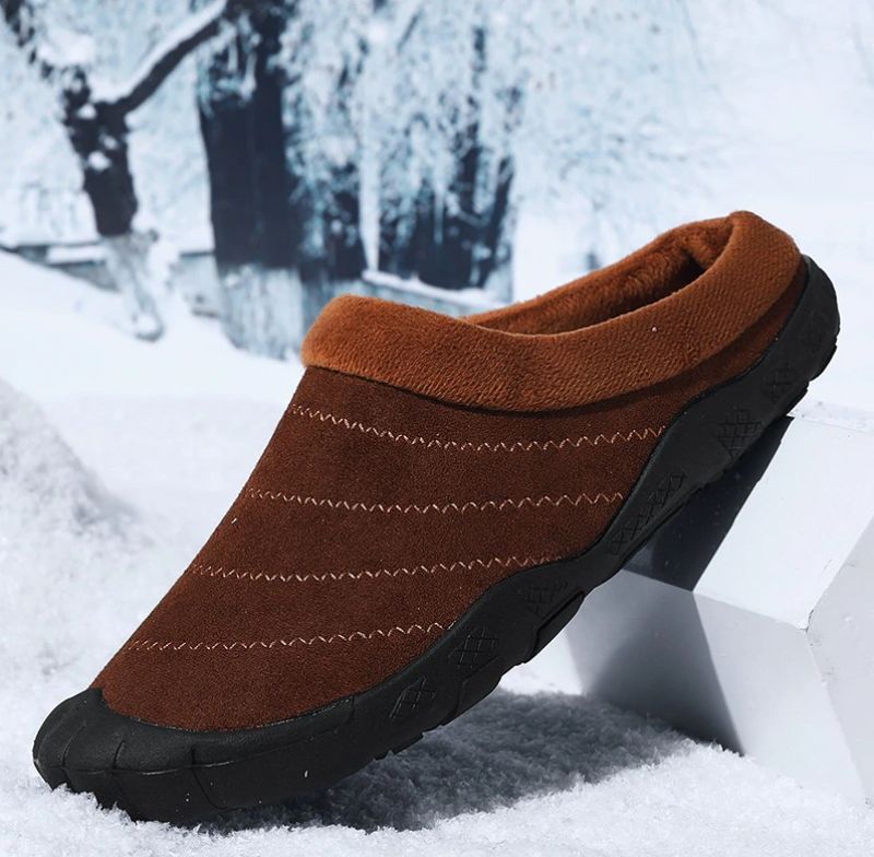Flofi Heren Winter Slipper - Blauw