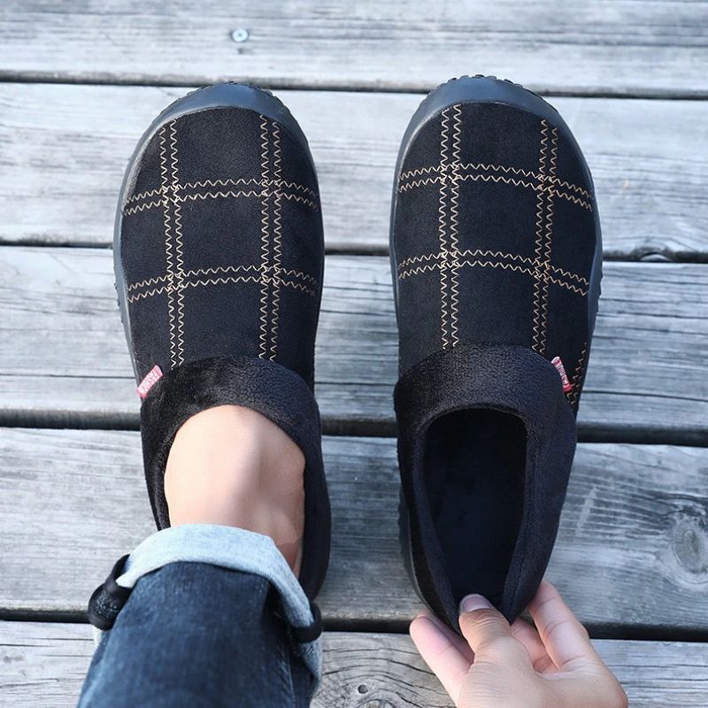 Flofi Heren Winter Slipper - Blauw