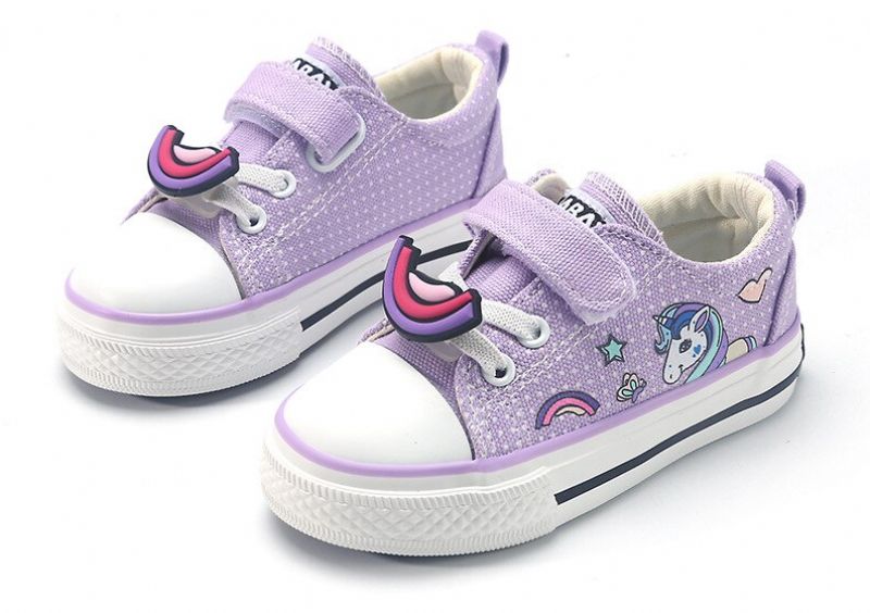 Florence Baby Meisjes Casual Sneaker - Paars