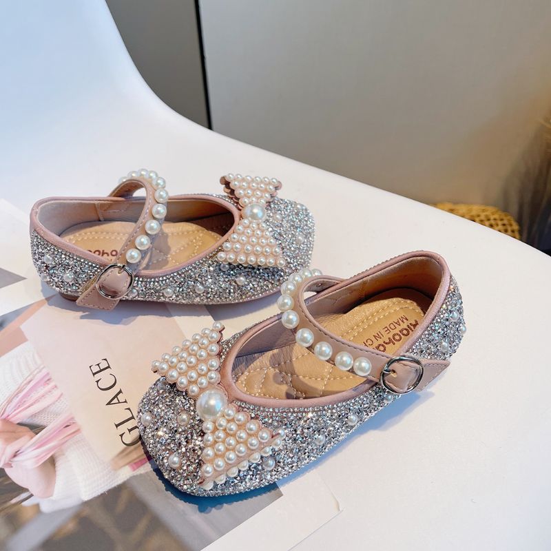 Florence Platte Schoenen Voor Meisjes - Beige
