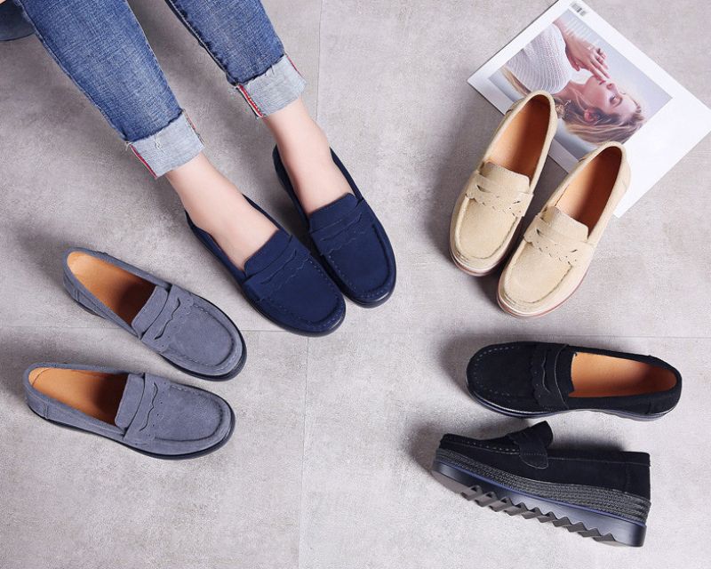 Fly V1 Dames Platform Schoenen - Zwart