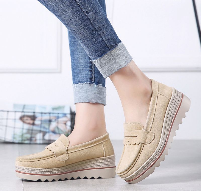 Fly V1 Dames Platform Schoenen - Zwart