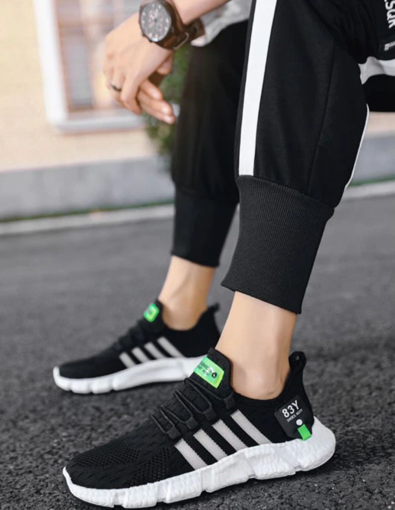 Flynn Heren Hardloopschoenen - Zwart