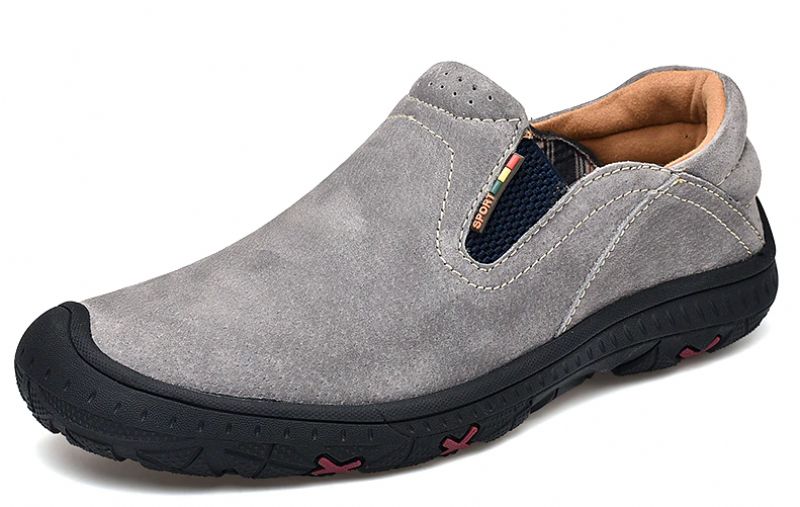 Foden Heren Loafers Casual Schoenen - Grijs