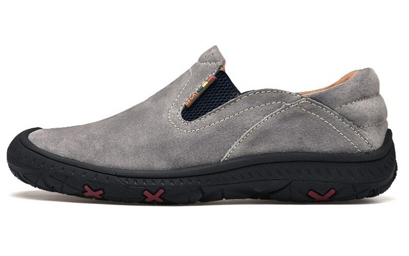 Foden Heren Loafers Casual Schoenen - Grijs