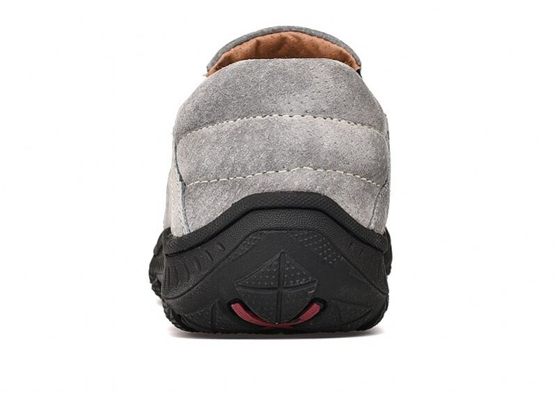 Foden Heren Loafers Casual Schoenen - Grijs