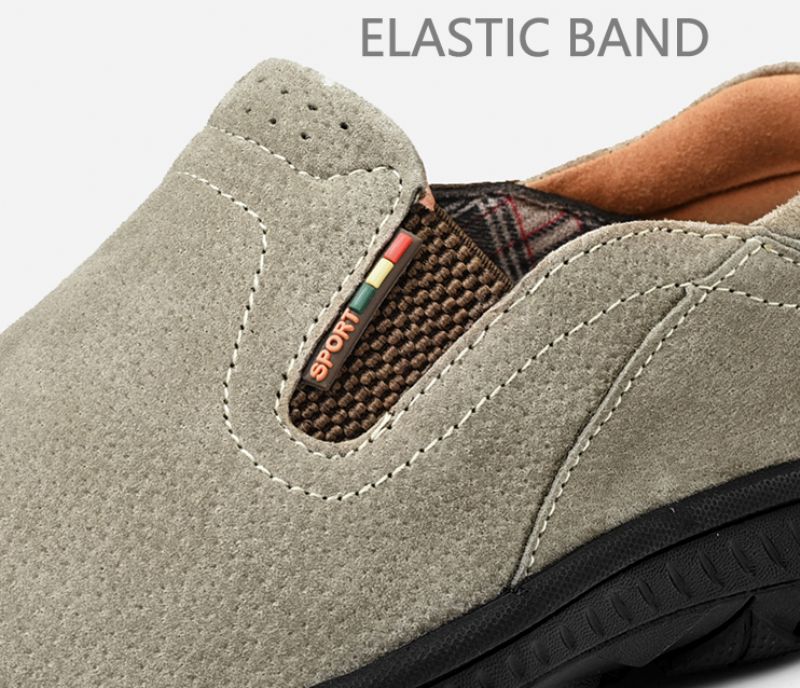 Foden Heren Loafers Casual Schoenen - Grijs