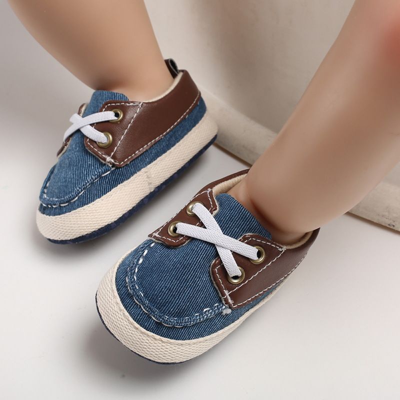 Foffy Baby Jongens Oxford Casual Schoenen - Groen