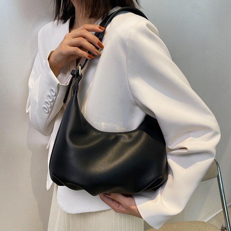 Fortuna Dames Leren Crossbody Handtas - Zwart