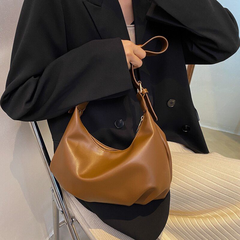 Fortuna Dames Leren Crossbody Handtas - Zwart
