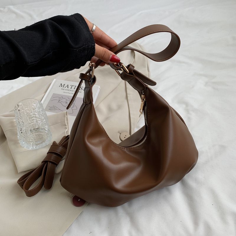 Fortuna Dames Leren Crossbody Handtas - Zwart