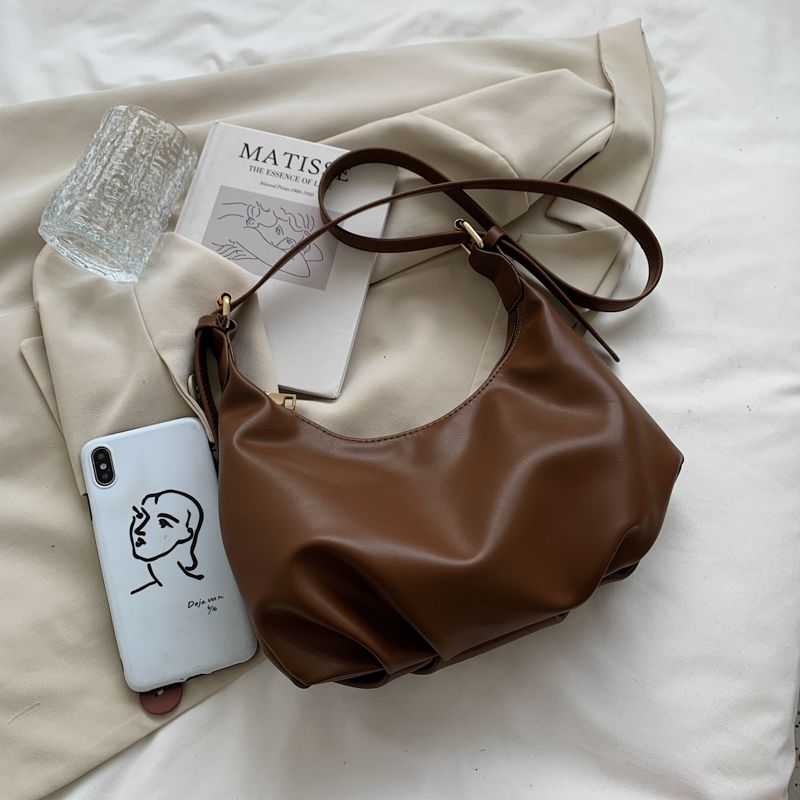 Fortuna Dames Leren Crossbody Handtas - Zwart
